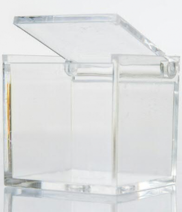 scatolina plexiglass 5x5x5 porta confetti