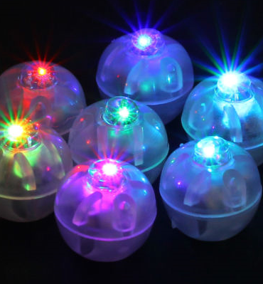 100 led a sfera luce colorati