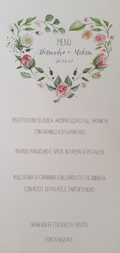 Menù - Flora Mod.8