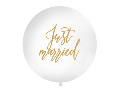 Pallone Gigante "JustMarried"